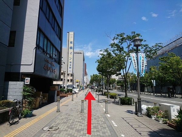 ２４．直進